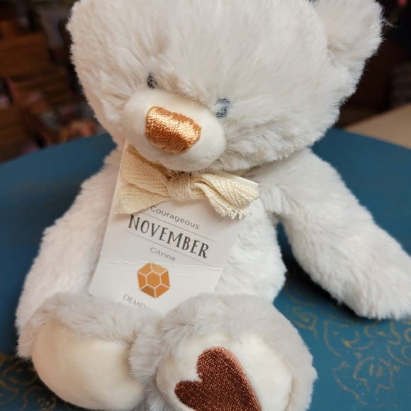 New with tags demdaco November birthstone bear - Picture 1 of 2